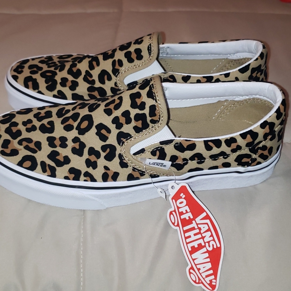 Womens Vans Leopard Size 7.5